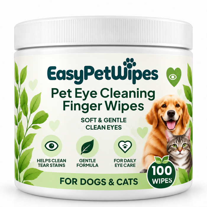 Pet Eye Cleaning Finger Wipes