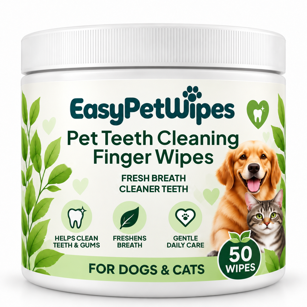 EasyPetWipes™ - Pet Dental Wipes