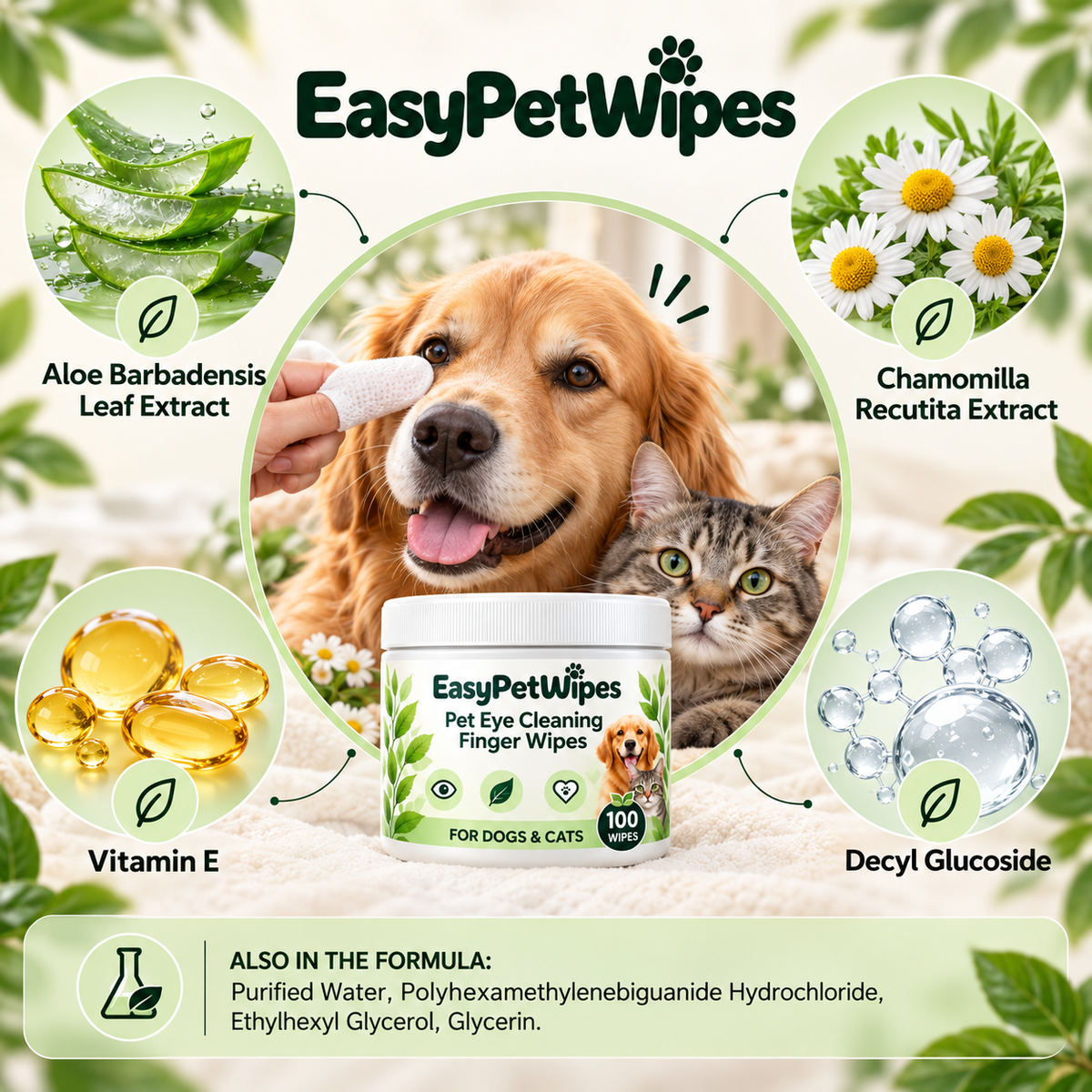 EasyPetWipes™ - Eye Finger Wipes