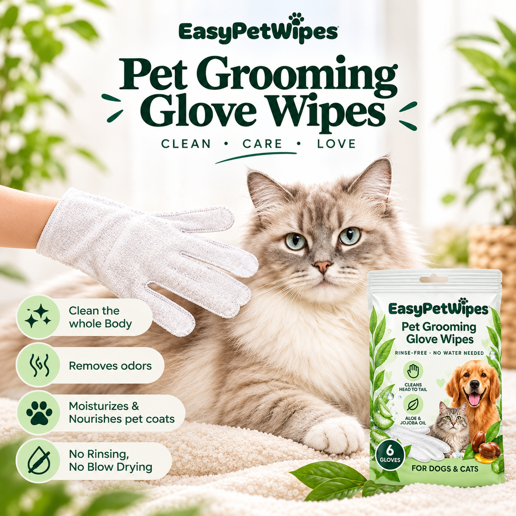 EasyPetWipes™ - Pet Glove Wipe