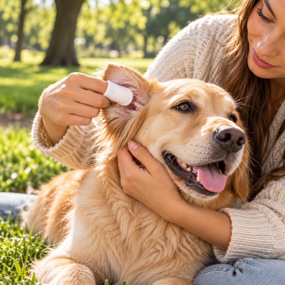 Gentle ear care, right at your fingertip