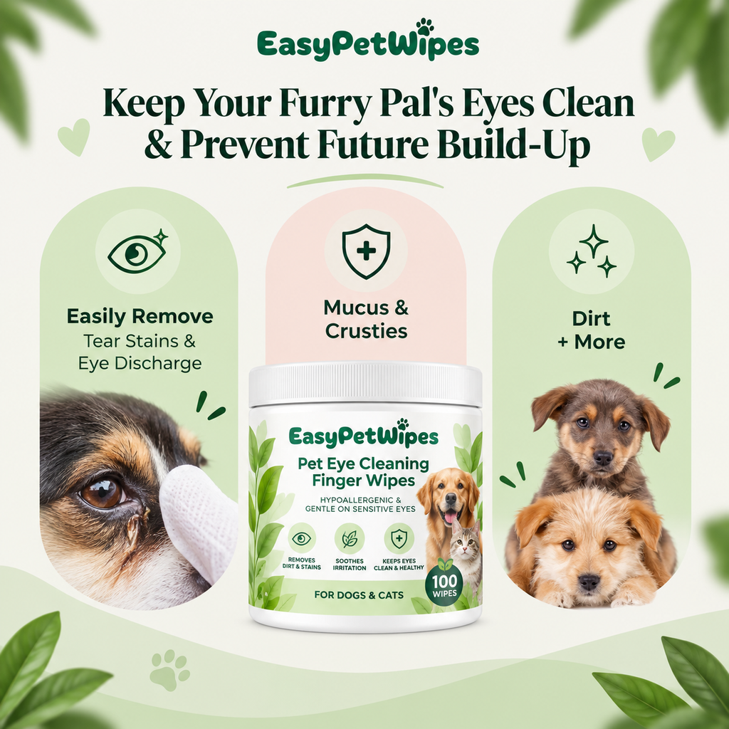 EasyPetWipes™ - Pet Eye Wipes