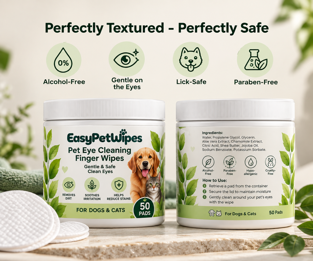 EasyPetWipes™ - Pet Eye Wipes